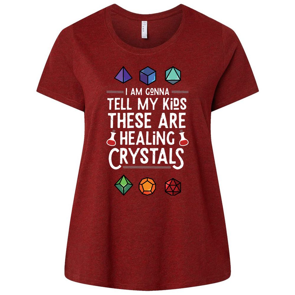 Ladies Curvy Jersey - 9Z6TL5R8 - Cardinal - 10