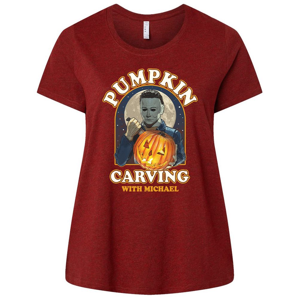 Ladies Curvy Jersey - 52PTAA5U - Cardinal - 10