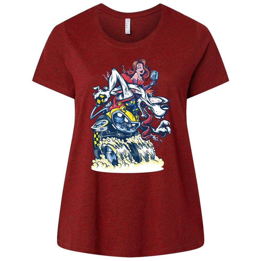 Ladies Curvy Jersey - 2TLTL4BP - Cardinal - 10