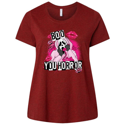 Ladies Curvy Jersey - ELHT63FQ - Cardinal - 10