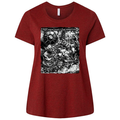 Ladies Curvy Jersey - MA7KS3D7 - Cardinal - 10