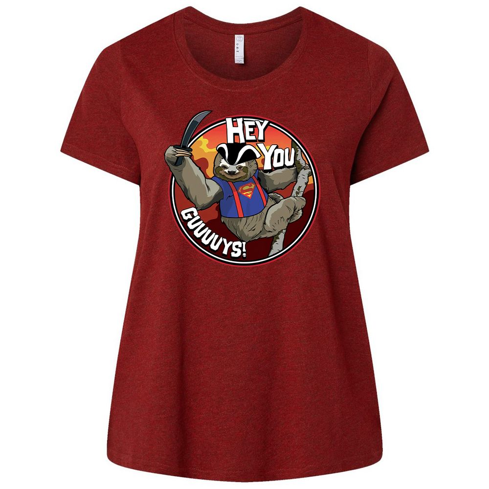 Ladies Curvy Jersey - W2PH9R5E - Cardinal - 10