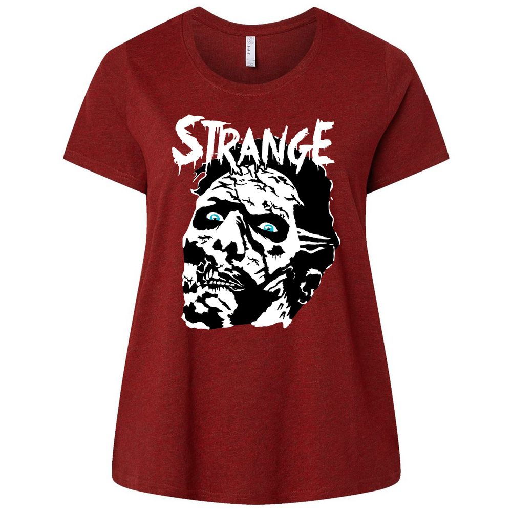 Ladies Curvy Jersey - UF2CW9DN - Cardinal - 10