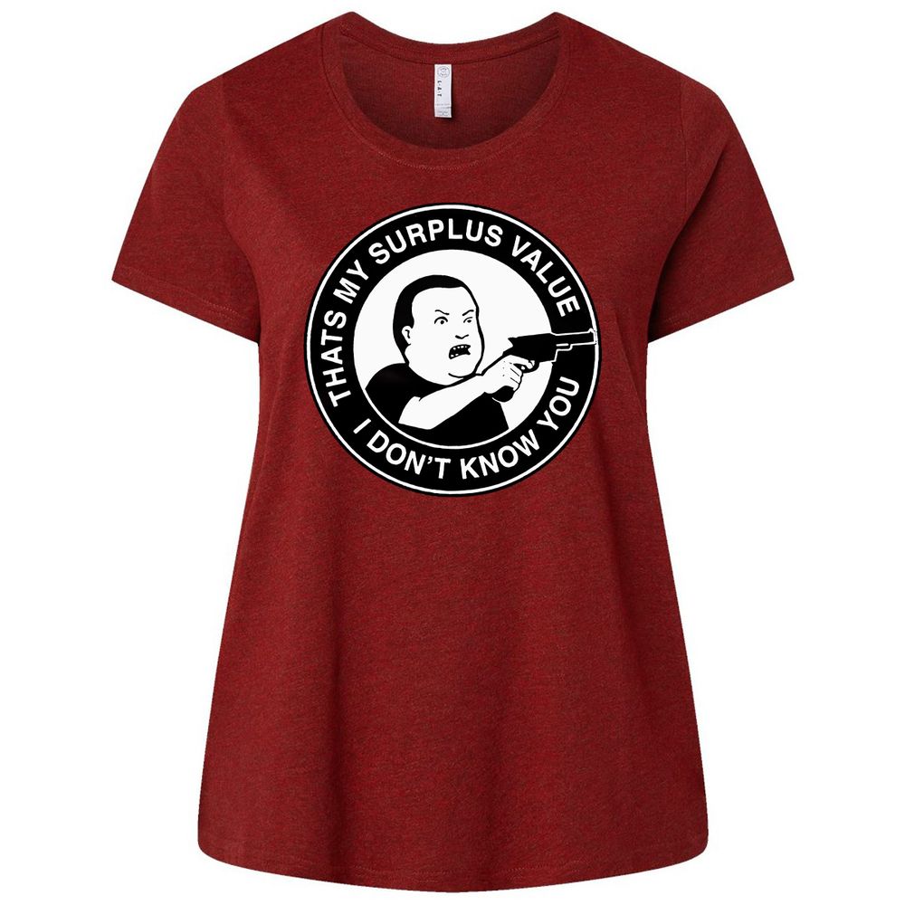 Ladies Curvy Jersey - 2LK86HTK - Cardinal - 10