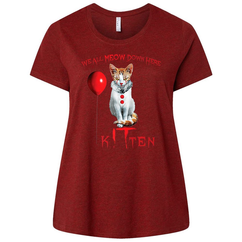 Ladies Curvy Jersey - F67F861G - Cardinal - 10