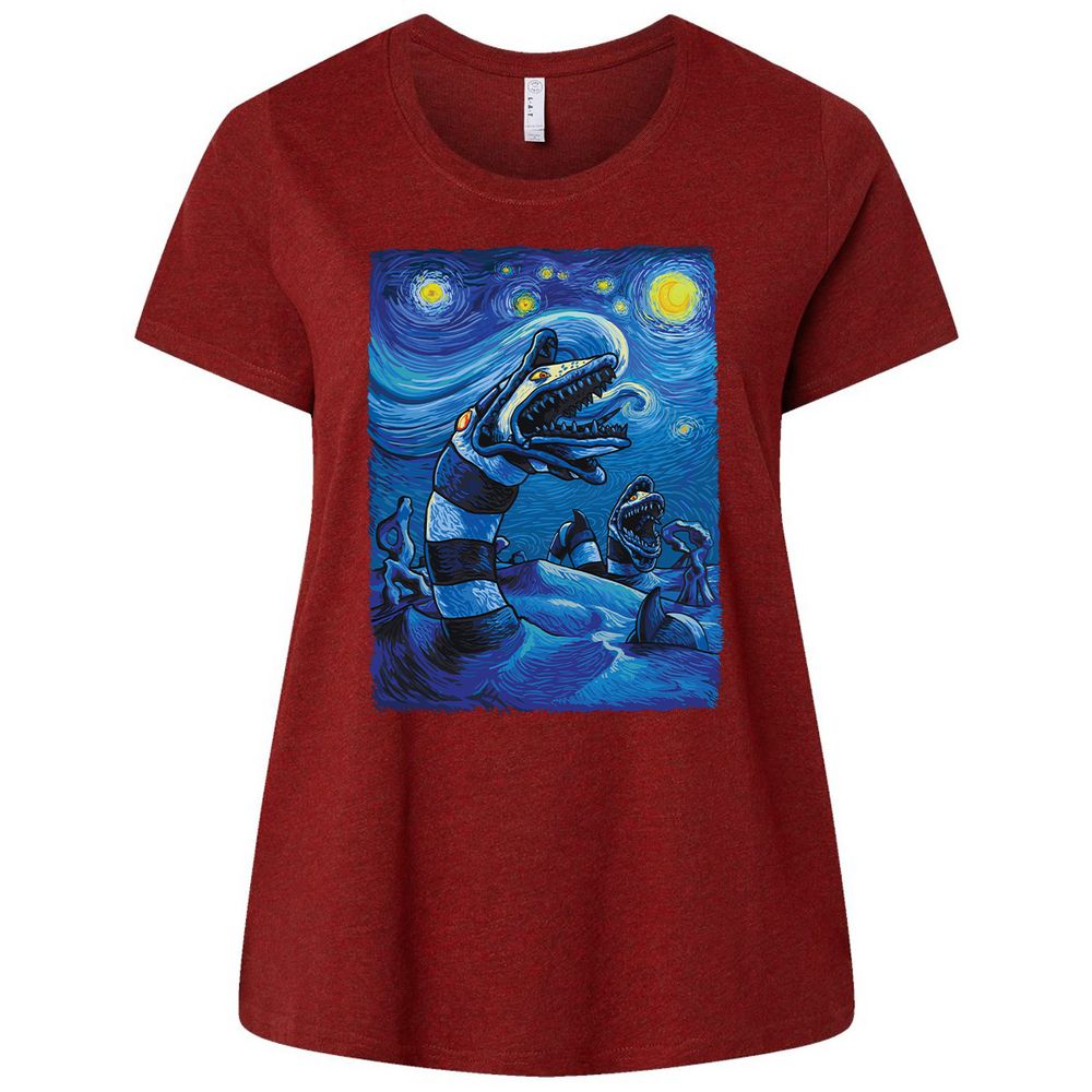 Ladies Curvy Jersey - H1YENY6K - Cardinal - 10