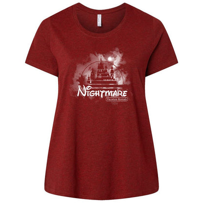 Ladies Curvy Jersey - 6S35BKMW - Cardinal - 10