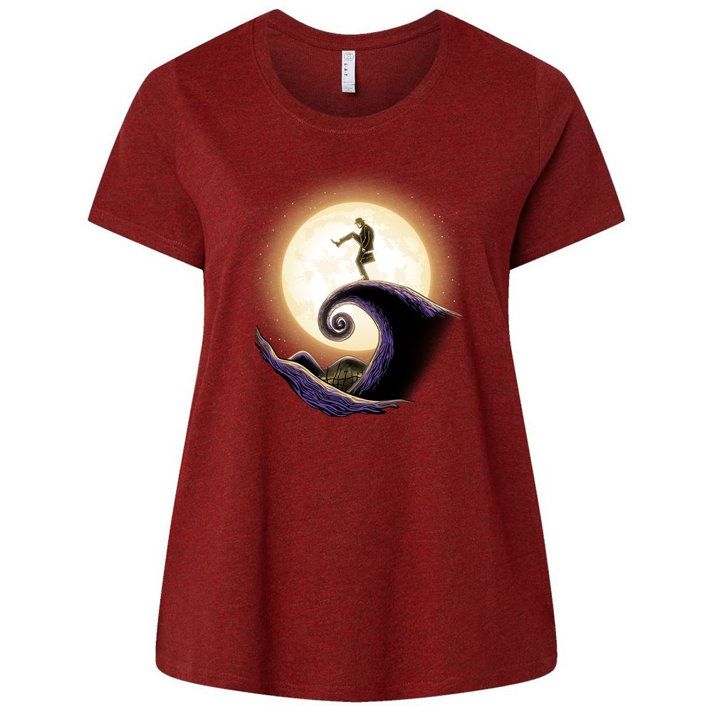 Ladies Curvy Jersey - LA1DBR3P - Cardinal - 10