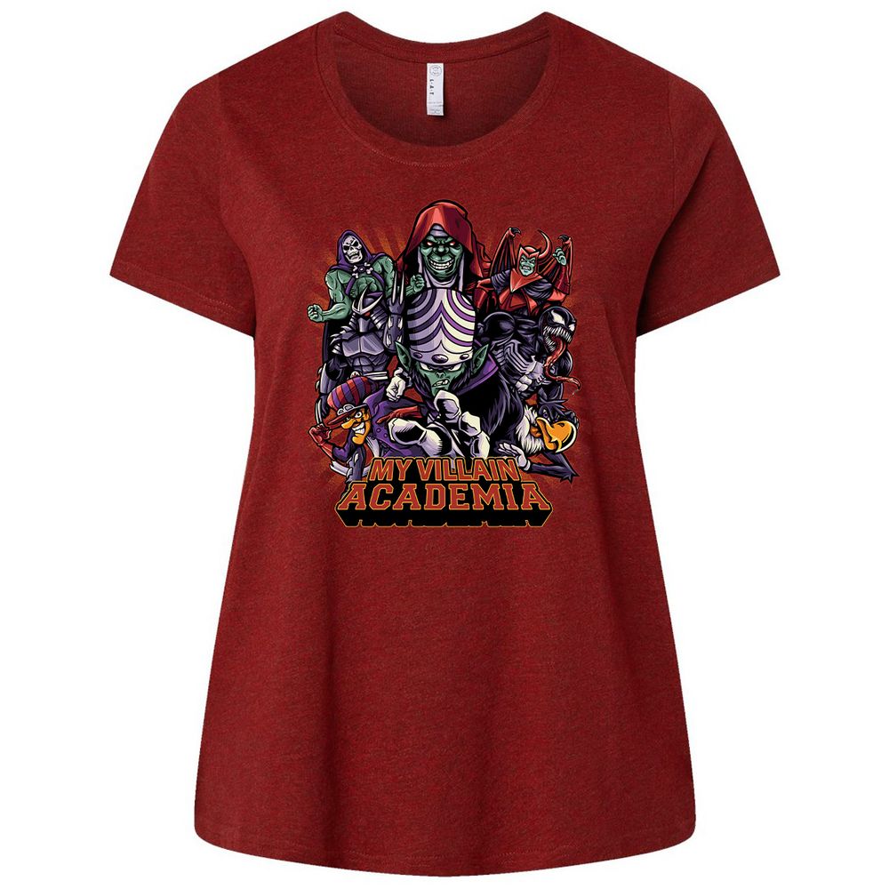 Ladies Curvy Jersey - ZM1LFW9Y - Cardinal - 10