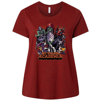 Ladies Curvy Jersey - ZM1LFW9Y - Cardinal - 10