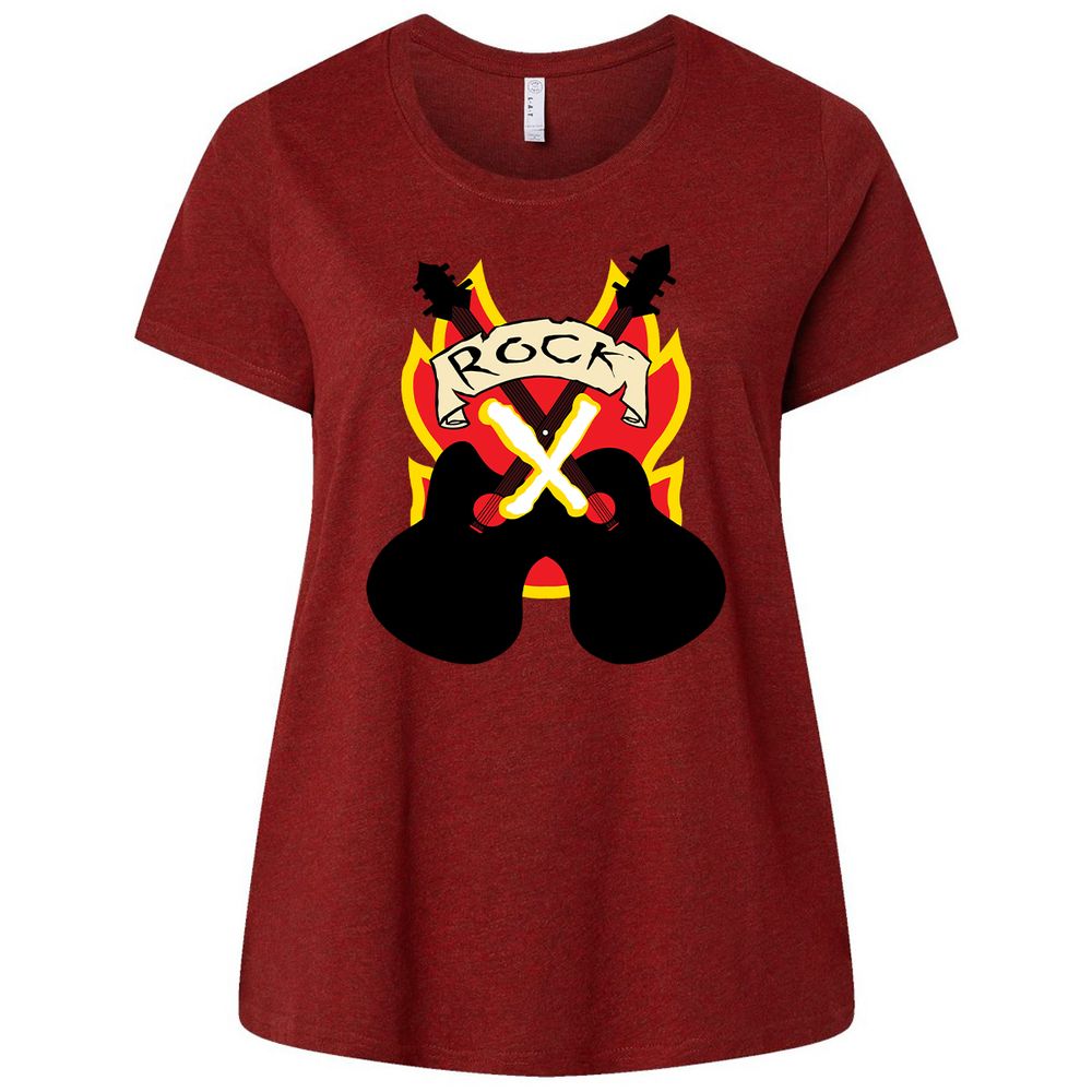 Ladies Curvy Jersey - 13W458Q5 - Cardinal - 10