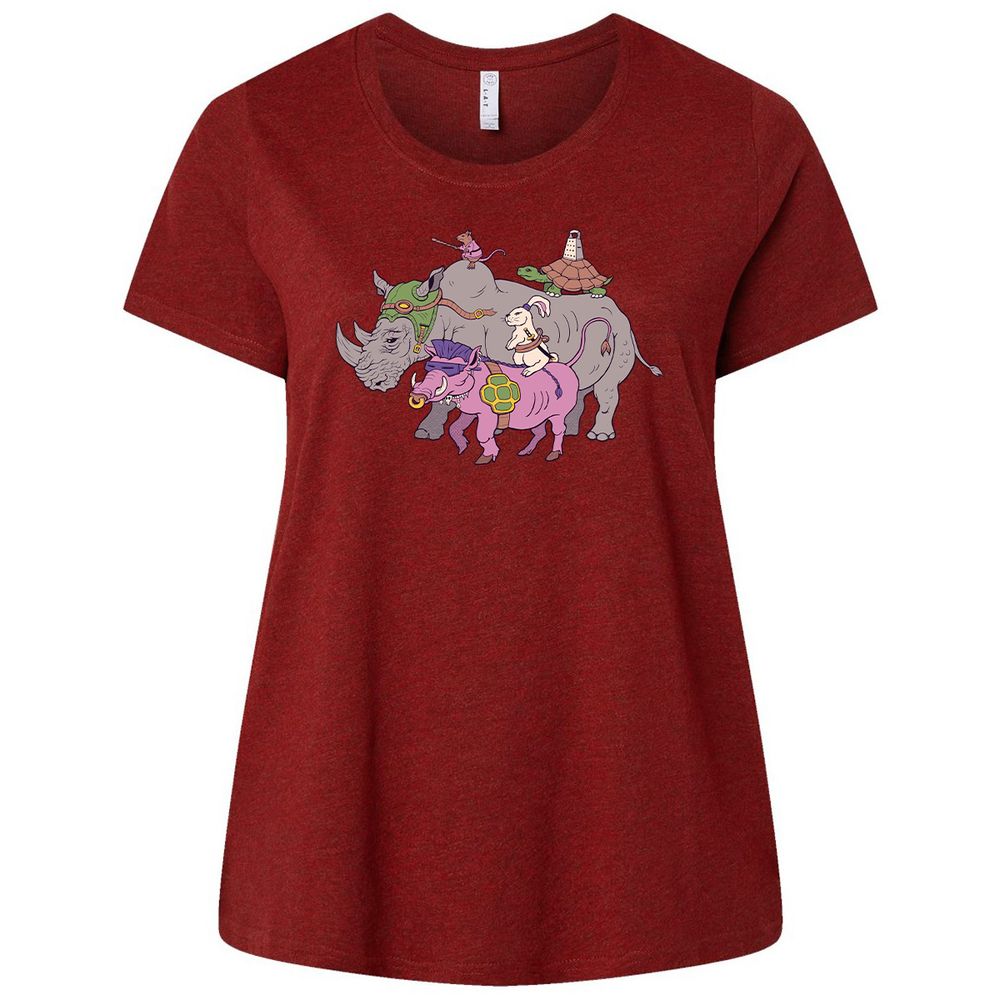 Ladies Curvy Jersey - N94AR623 - Cardinal - 10