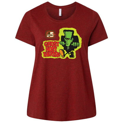 Ladies Curvy Jersey - JKG4NLX1 - Cardinal - 10