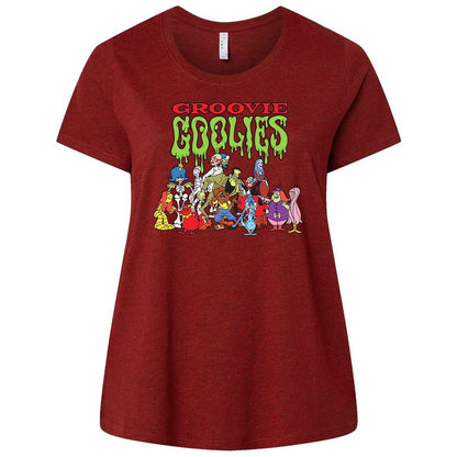 Ladies Curvy Jersey - 55WBA7TG - Cardinal - 10