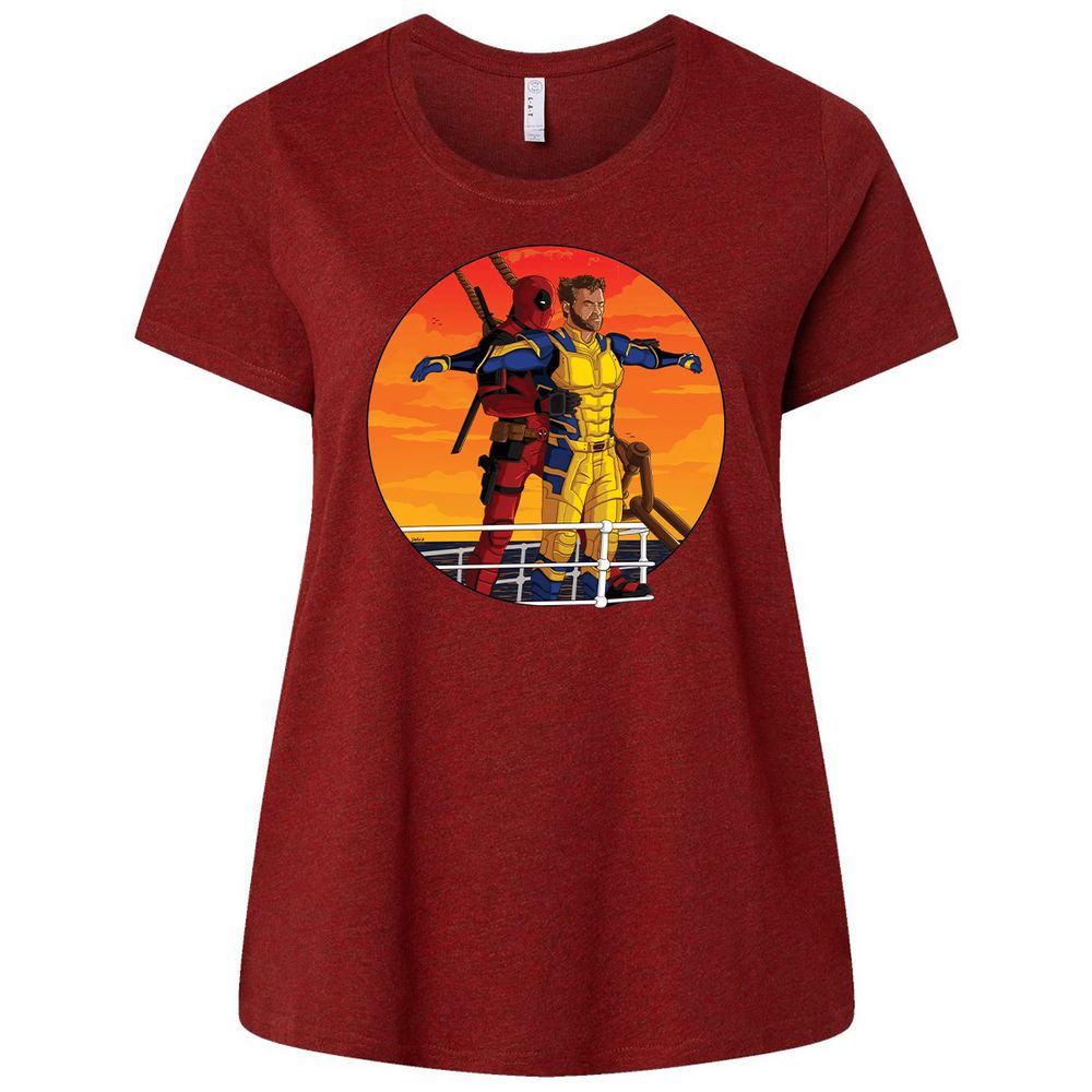 Ladies Curvy Jersey - AG6EPG4R - Cardinal - 10