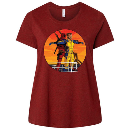 Ladies Curvy Jersey - AG6EPG4R - Cardinal - 10