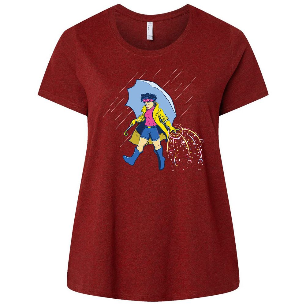 Ladies Curvy Jersey - JUQZP4KY - Cardinal - 10