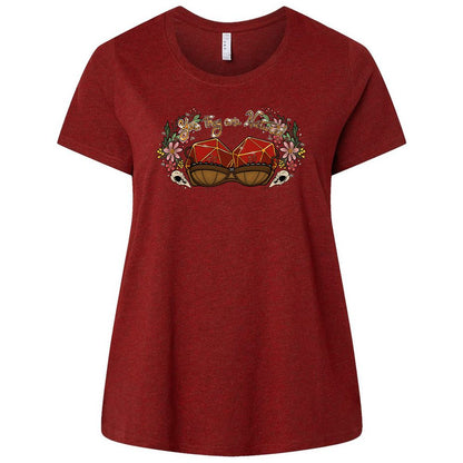 Ladies Curvy Jersey - A1S7LCDT - Cardinal - 10