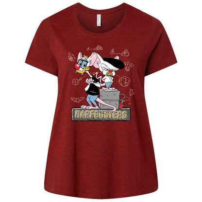 Ladies Curvy Jersey - LNF3H8B4 - Cardinal - 10