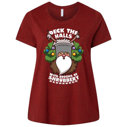 Ladies Curvy Jersey - 353DYJ2V - Cardinal - 10