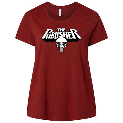 Ladies Curvy Jersey - CQSGX4U9 - Cardinal - 10