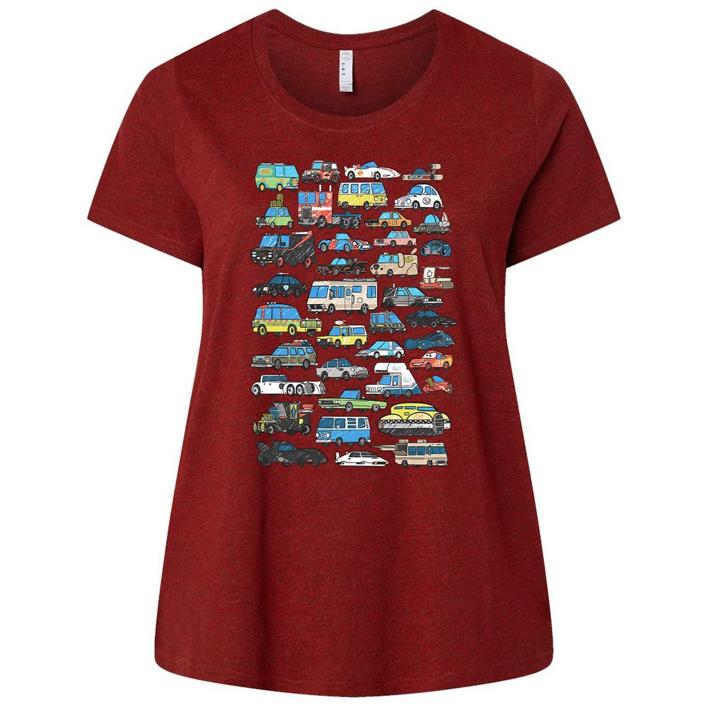 Ladies Curvy Jersey - ZN5178ZT - Cardinal - 10