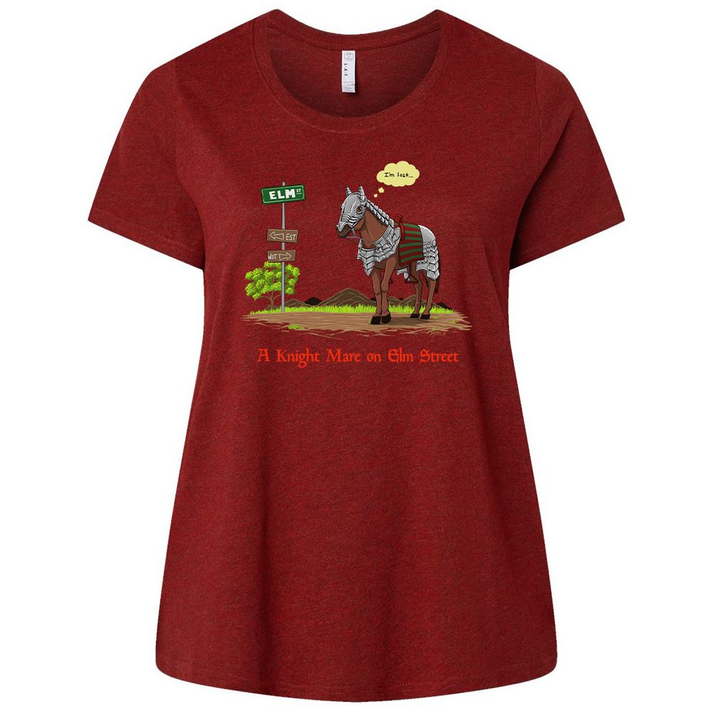 Ladies Curvy Jersey - 63WRHZLN - Cardinal - 10