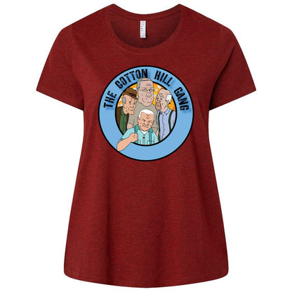 Ladies Curvy Jersey - S2VHUZJG - Cardinal - 10