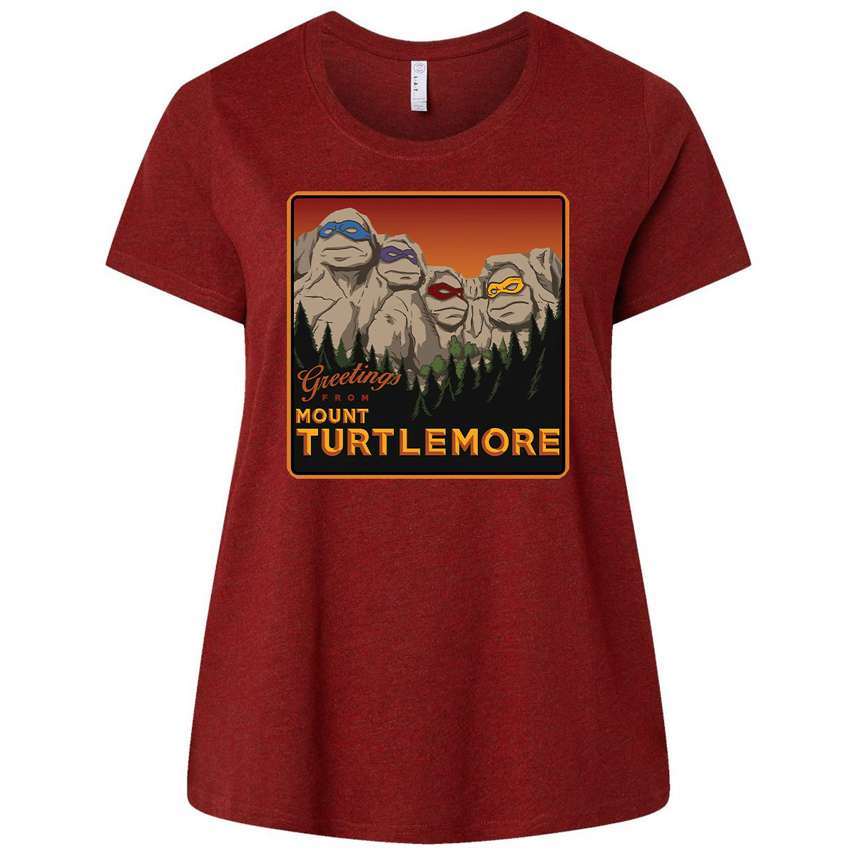 Ladies Curvy Jersey - Z4RGLMZW - Cardinal - 10