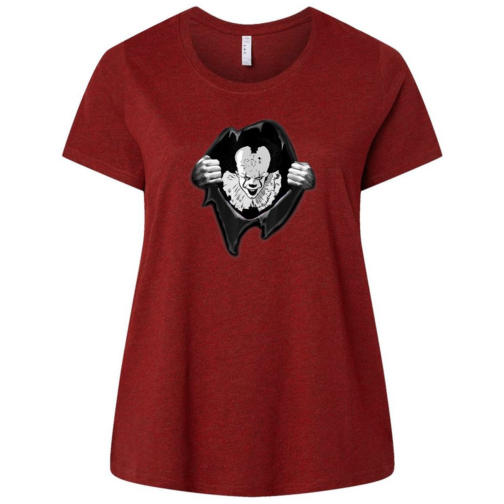 Ladies Curvy Jersey - 6RHW8QUS - Cardinal - 10