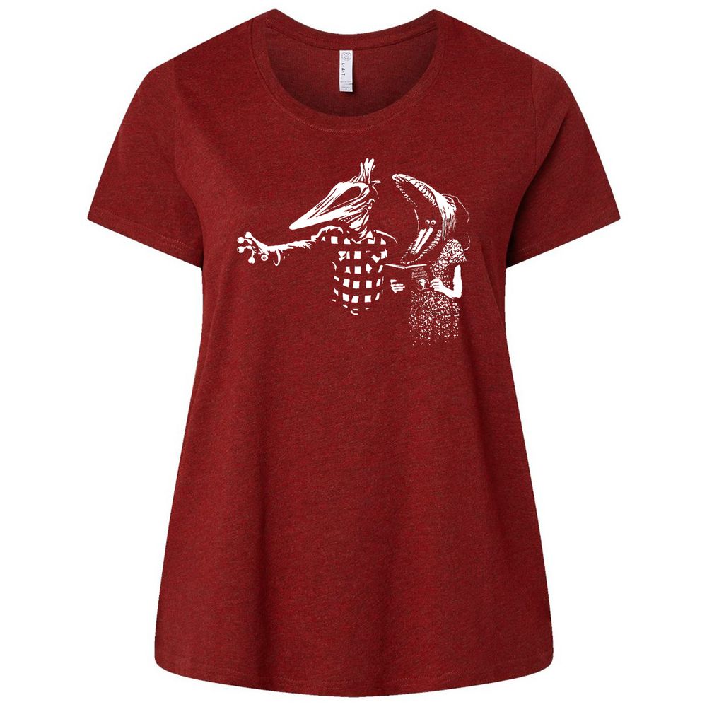 Ladies Curvy Jersey - 5WTKU82J - Cardinal - 10