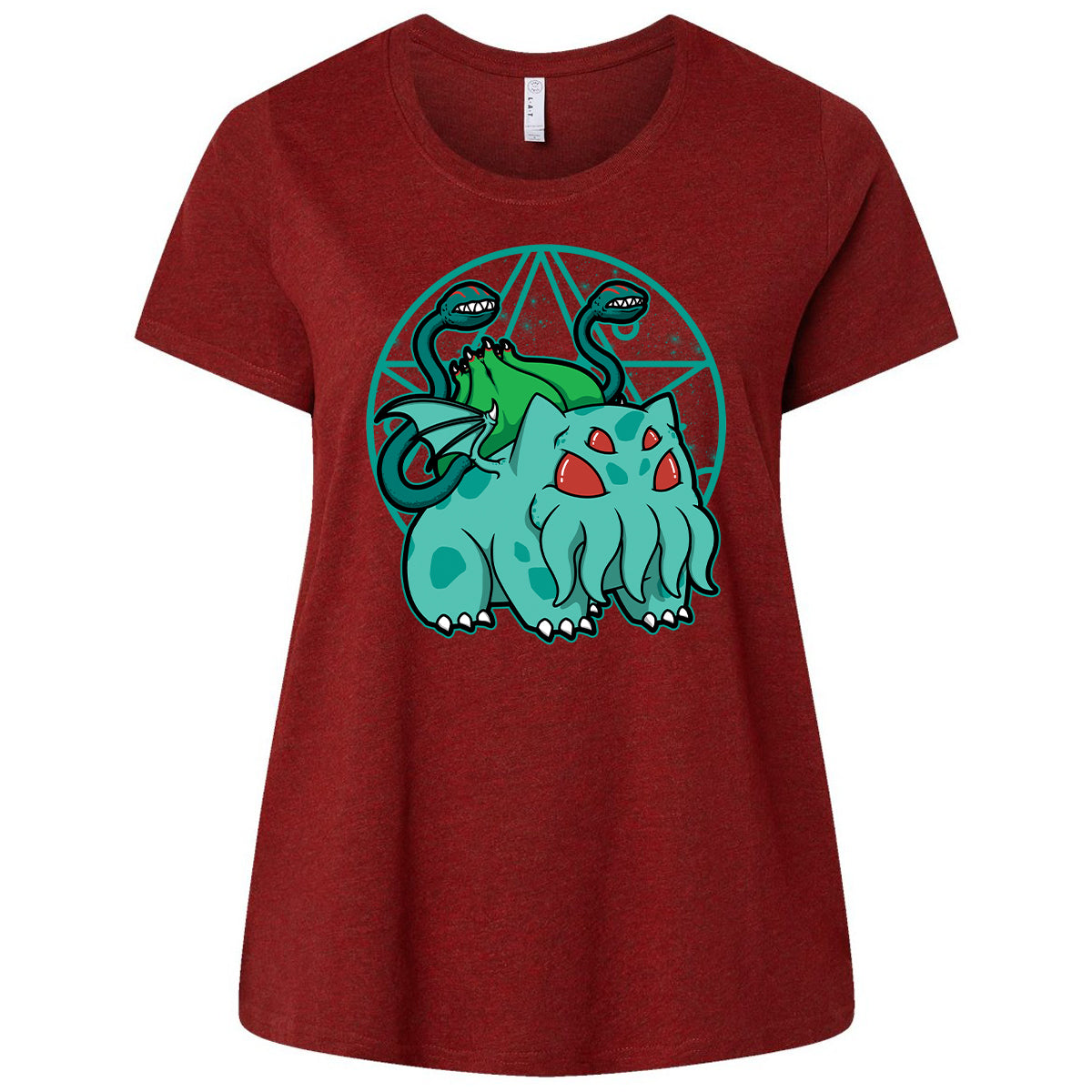 Ladies Curvy Jersey - 6X7YYZW9 - Cardinal - 10