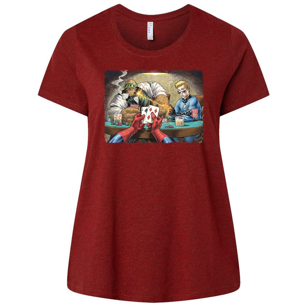 Ladies Curvy Jersey - RA4488JA - Cardinal - 10