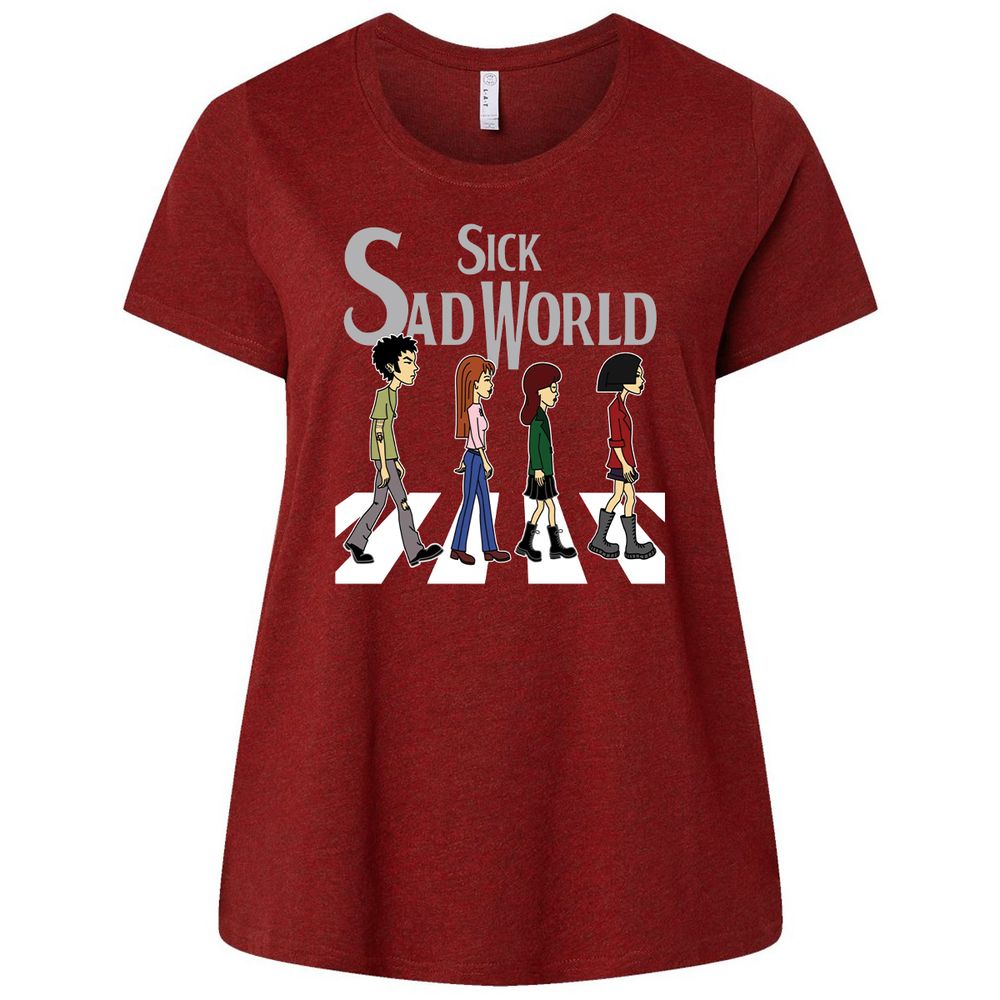 Ladies Curvy Jersey - SXDXLWVY - Cardinal - 10