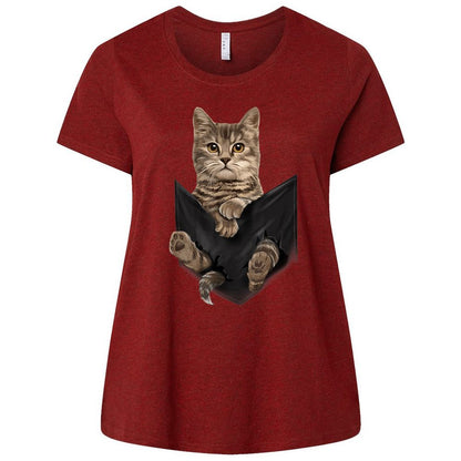 Ladies Curvy Jersey - ZX2FNP2N - Cardinal - 10