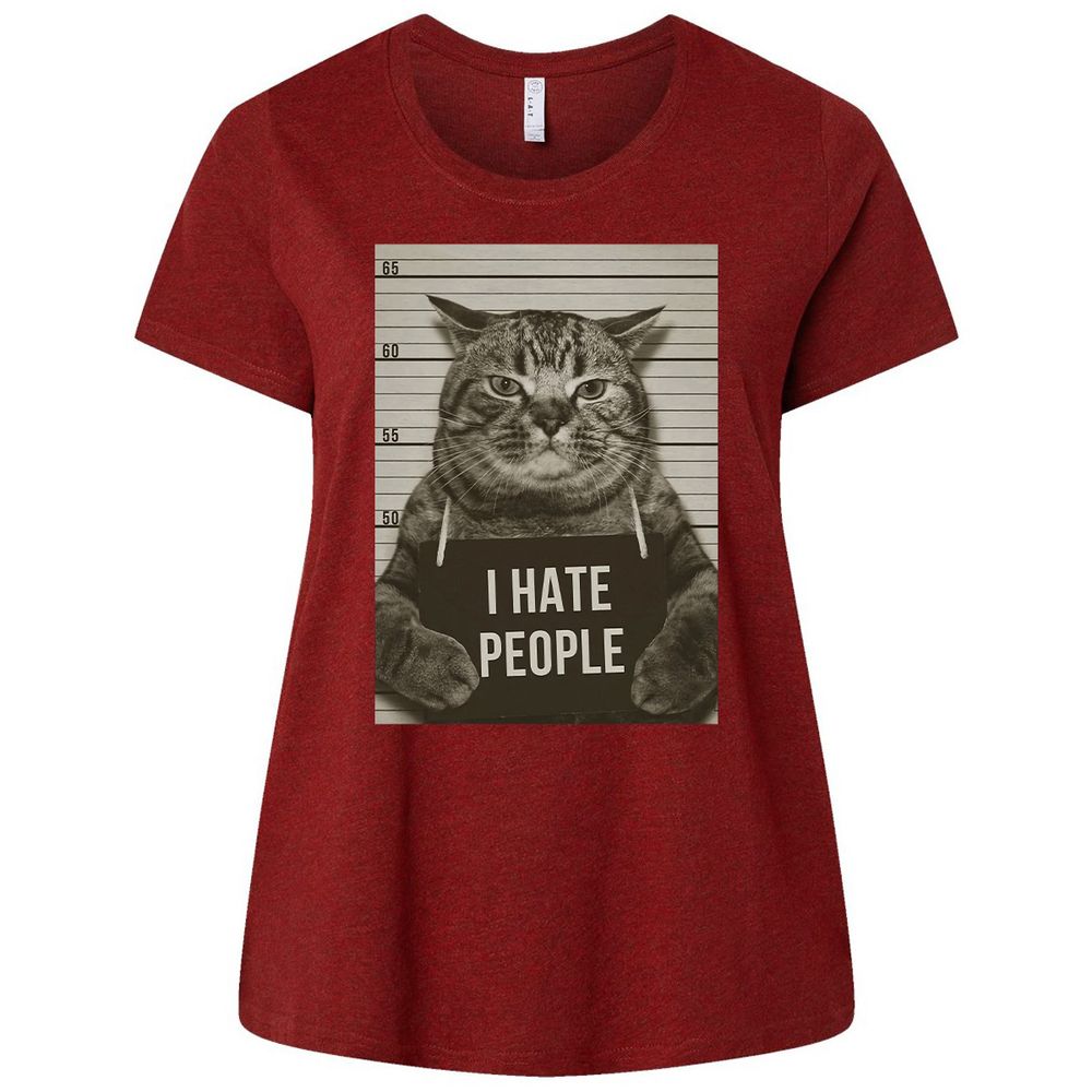 Ladies Curvy Jersey - X7J5MV35 - Cardinal - 10