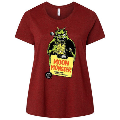 Ladies Curvy Jersey - GVA4QYRX - Cardinal - 10