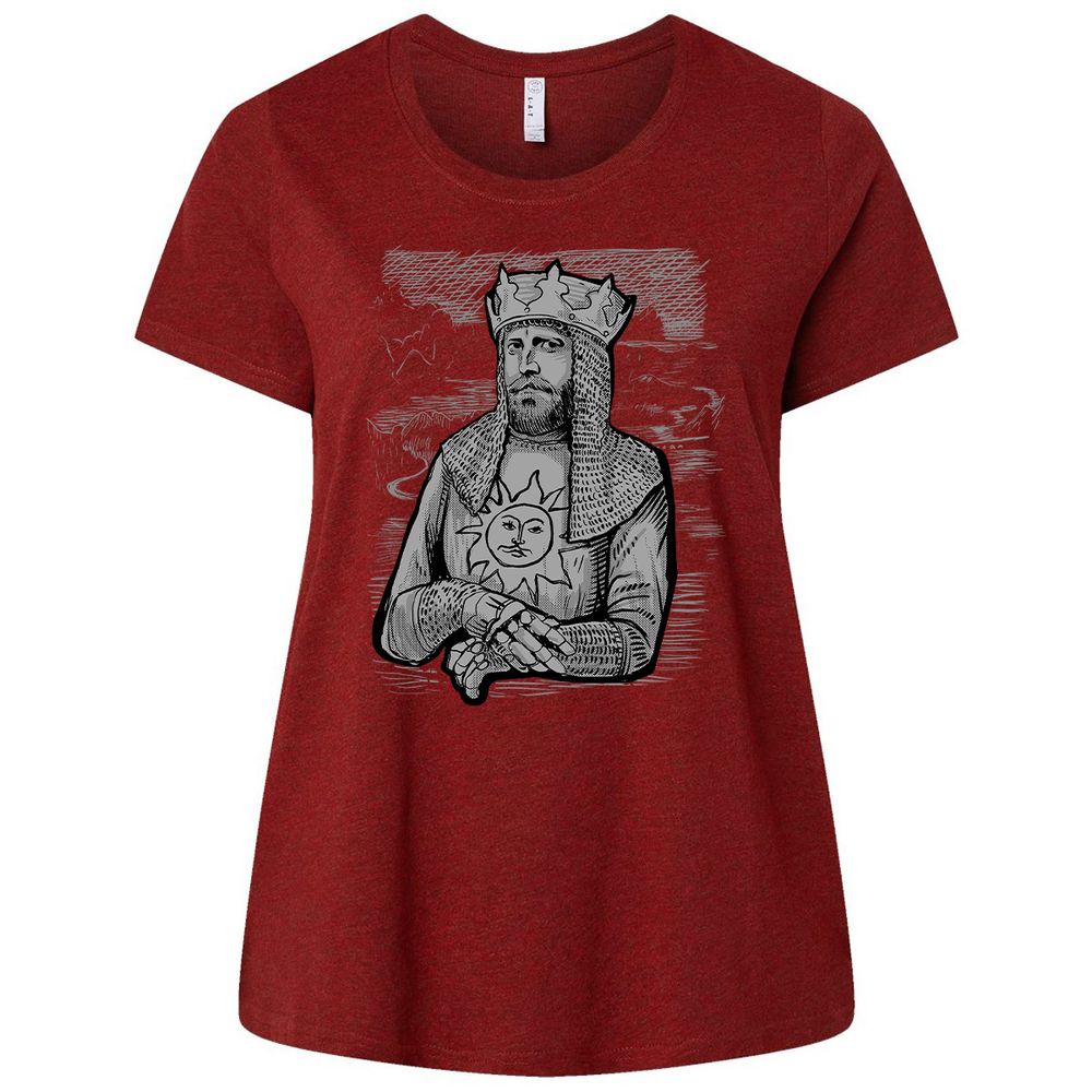 Ladies Curvy Jersey - 2JSNMU9G - Cardinal - 10