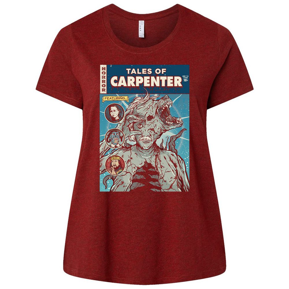 Ladies Curvy Jersey - VF4TD5X7 - Cardinal - 10