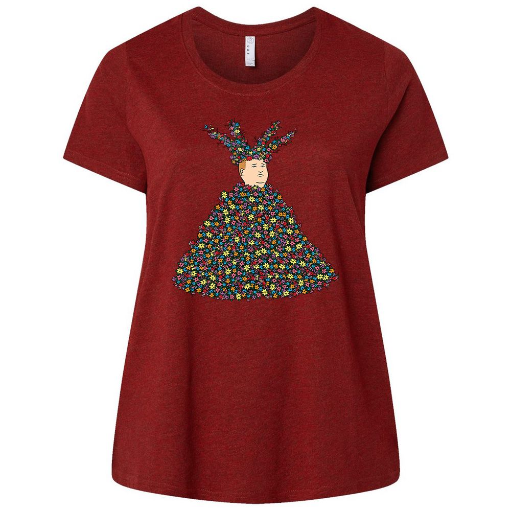 Ladies Curvy Jersey - 7VX31BP5 - Cardinal - 10