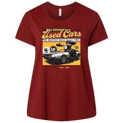 Ladies Curvy Jersey - UK9ES26L - Cardinal - 10