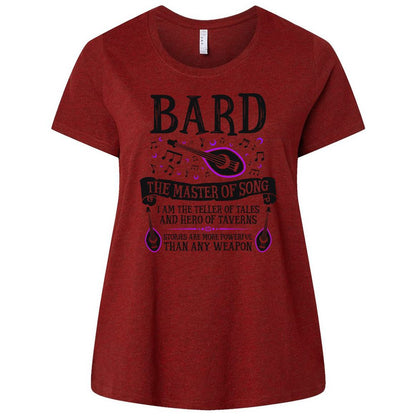 Ladies Curvy Jersey - SV1UA5KC - Cardinal - 10