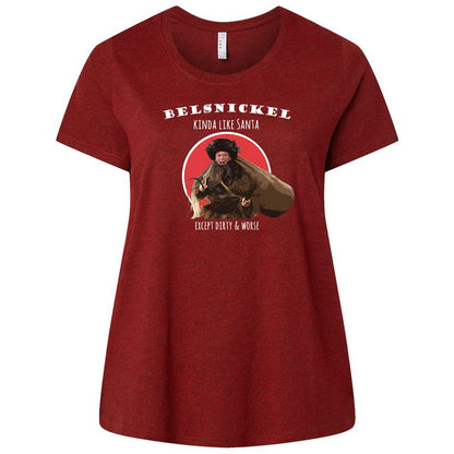 Ladies Curvy Jersey - HBRCAKB2 - Cardinal - 10