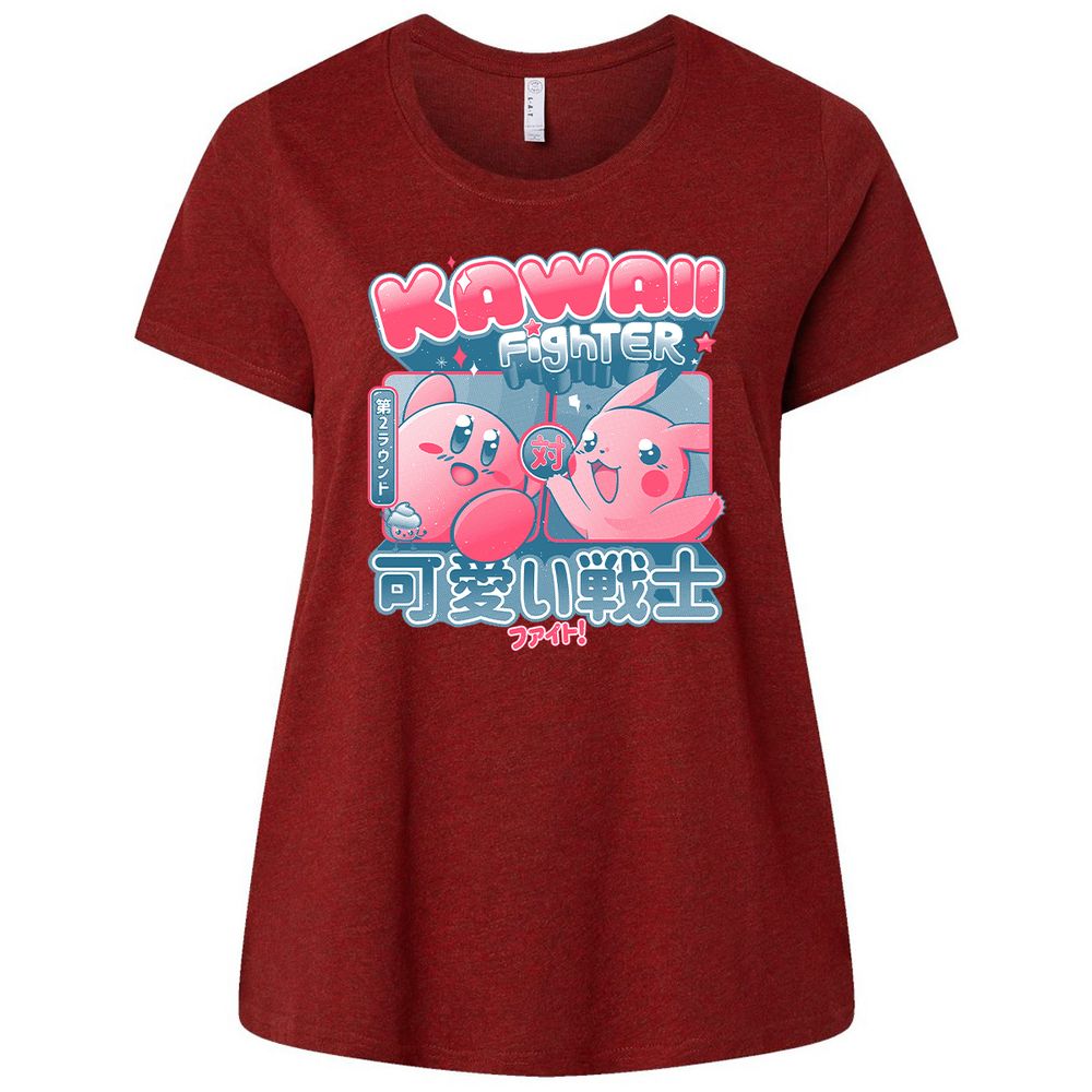 Ladies Curvy Jersey - 876K511T - Cardinal - 10