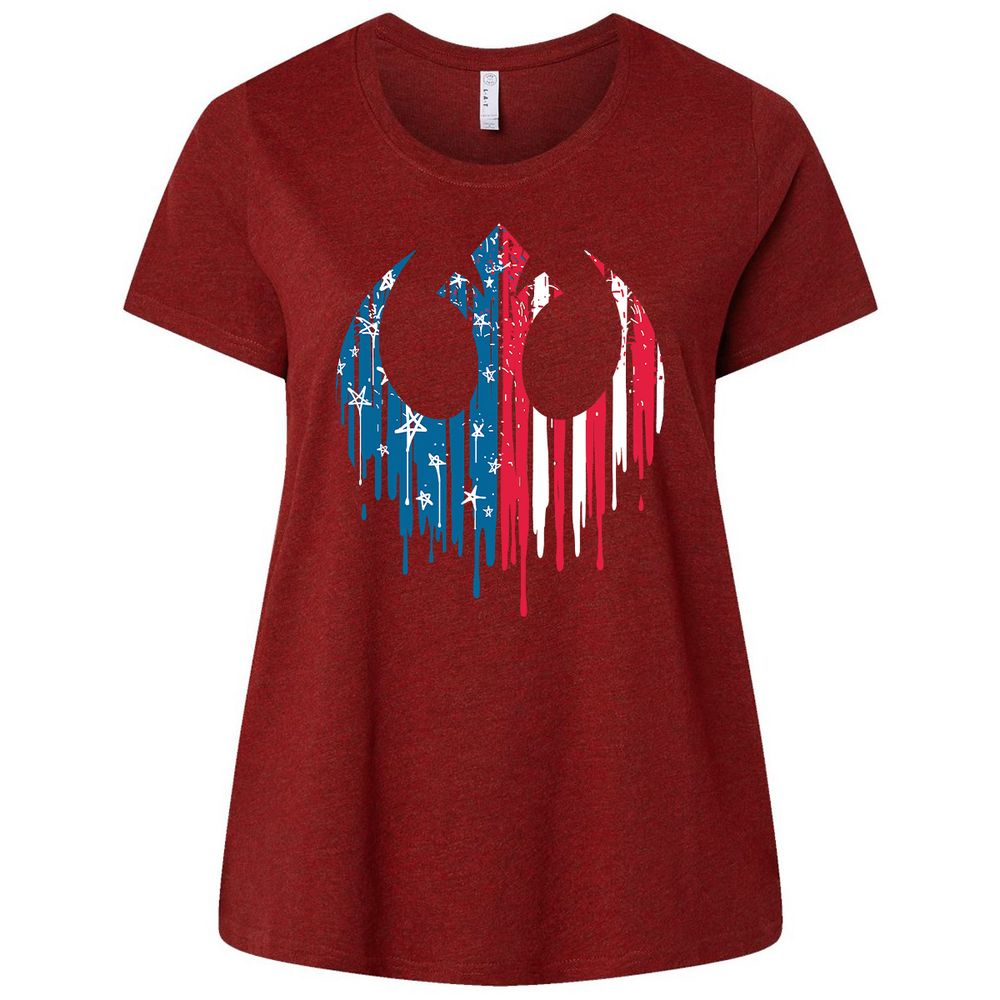 Ladies Curvy Jersey - 5B6VAK49 - Cardinal - 10