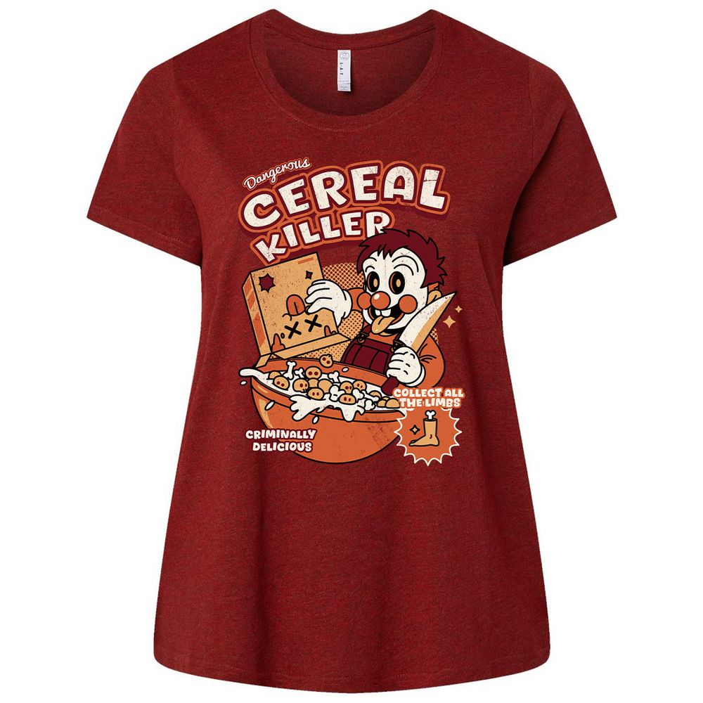 Ladies Curvy Jersey - 1V7FS5U6 - Cardinal - 10