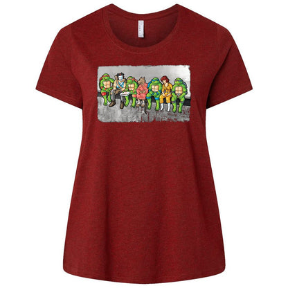 Ladies Curvy Jersey - NWA4XZVE - Cardinal - 10