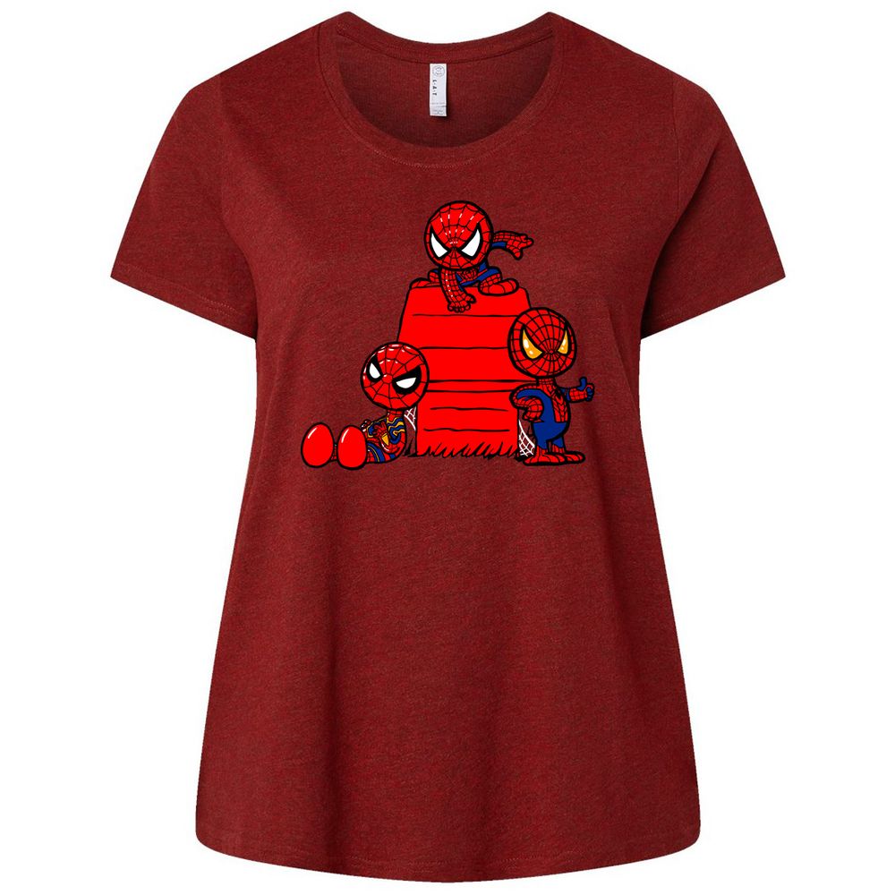 Ladies Curvy Jersey - UZCKVJYX - Cardinal - 10