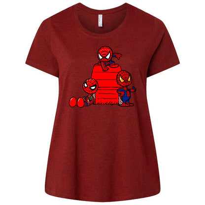 Ladies Curvy Jersey - UZCKVJYX - Cardinal - 10