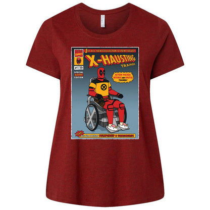 Ladies Curvy Jersey - 7FDC881P - Cardinal - 10